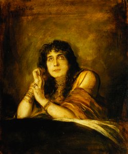 Porträt von Sarah Bernhardt als Lady Macbeth, 1892