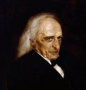 Porträt von Theodor Mommsen (1817-1903) (Detail)