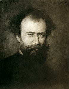 Wilhelm Busch von Franz Seraph von Lenbach