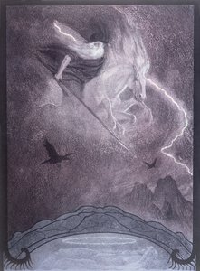 Odin, Illustration zu 
