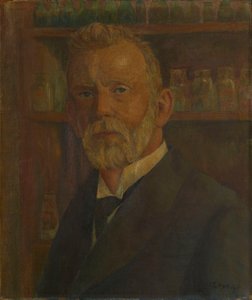 Porträt von Paul Ehrlich, 1854-1915, ca. 1920 von Franz Wilhelm Voigt