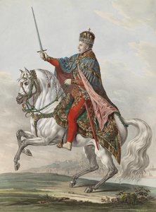 Kaiser Ferdinand I. von Österreich als König von Ungarn von Franz Wolf
