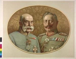 Kaiser von Österreich und Wilhelm II. Franz Joseph I.