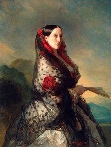 Großherzogin Maria Nikolajewna von Russland, 1857 von Franz Xaver Winterhalter