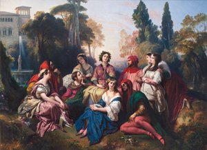Das Decameron von Franz Xaver Winterhalter