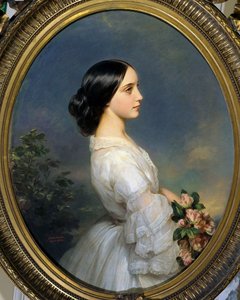 Porträt von Carmen Ida Aguado (1847-1880) von Franz Xaver Winterhalter