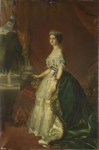 Porträt von Eugénie de Montijo 1826-1920, Kaiserin der Franzosen, 1853 von Franz Xaver Winterhalter