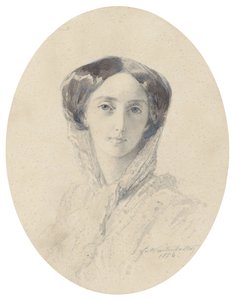 Porträt der Großfürstin Olga Nikolajewna von Russland 1822-1892, Königin von Württemberg