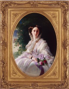 Porträt der Großherzogin Olga Nikolaevna von Russland, 1822-1892, Königin von Württemberg, 1856 von Franz Xaver Winterhalter