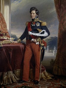 Porträt von Louis Philippe von Bourbon-Orleans (1773-1850)