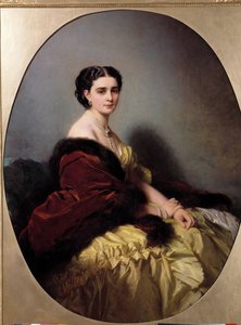 Porträt von Madame Narichkin (oder Narychkin oder Narichkina) von Franz Xaver Winterhalter