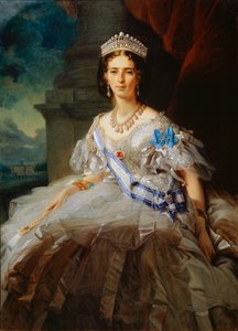 Porträt von Prinzessin Tatiana Yusupova, 1858 von Franz Xaver Winterhalter