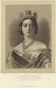 Porträt von Königin Victoria von Franz Xaver Winterhalter