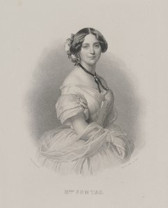 Porträt der Opernsängerin Henriette Sontag