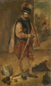 Hofnarr Philipps IV. von Spanien, Kopie nach Velázquez