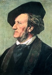 Richard Wagner 1813-1883, deutscher Komponist, Dirigent und Essayist, späte 19. Jahrhundert