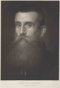 Studienkopf von Franz von Lenbach
