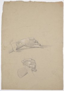 Handstudien von Franz von Matsch