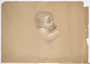 Studie eines Kleinkindes