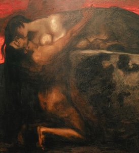 Der Kuss der Sphinx von Franz von Stuck