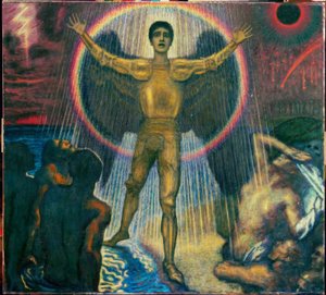 Franz von Stuck, Der Engel des Gerichts