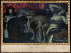 Inferno von Franz von Stuck