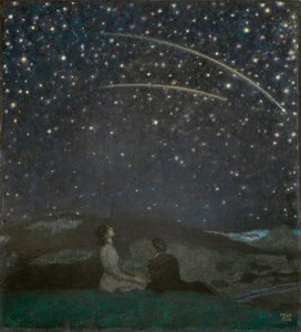 Die Sternschnuppen (Franz und Mary von Stuck) von Franz von Stuck