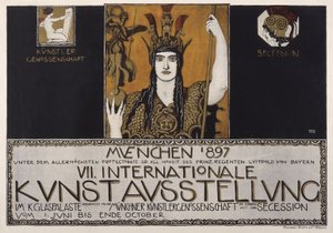 Siebte Internationale Kunstausstellung, München 1897 von Franz von Stuck