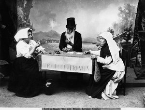 Öffentlicher Schreiber in Neapel, um 1890 von Fratelli Alinari Fratelli Alinari