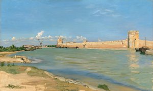Die westlichen Festungsanlagen von Aigues-Mortes