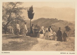 Zéménon. Rückkehr ins Dorf von Frédéric Boissonnas