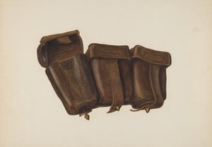 Lederpatronentasche von Fred Hassebrock