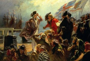 Die Rückkehr von Nelson, dem Helden von Fred Roe