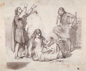 Eine mittelalterliche Szene, 19. Jahrhundert von Fred Walker