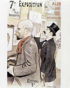 Verlaine - Plakat für den Malersalon, ca. 1894
