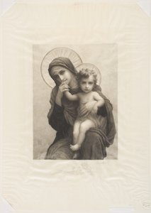 Madonna mit Kind von Frederic Auguste Laguillermie
