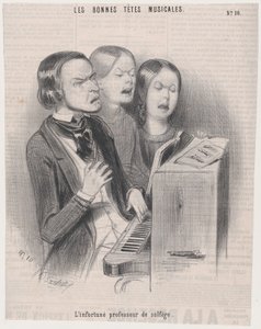 Der unglückliche Musiktheorielehrer
