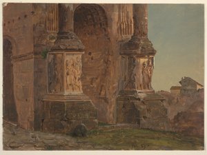 Bogen des Septimius Severus, Rom von Frederic Edwin Church