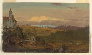 Kathedrale, Chillo, Ecuador von Frederic Edwin Church
