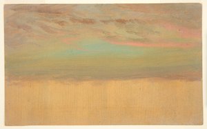 Wolkenstudie von Frederic Edwin Church