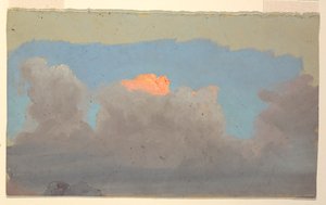 Wolkenstudie von Frederic Edwin Church