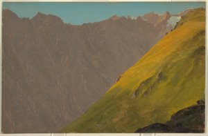 Alpenlandschaft, Bayern oder Schweiz, 1868