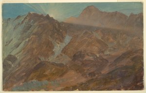 Berner Alpen, Schweiz, August 1868