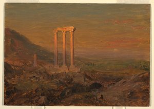 Zeichnung, Klassische Ruinen, Syrien, Mai 1868