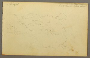 Wolkenstudie, 1844