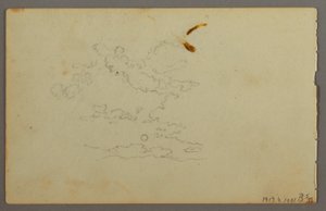 Hügelkette, möglicherweise 1844
