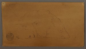 Zeichnung, Eisberg, Labrador, Neufundland oder Nova Scotia, 1859