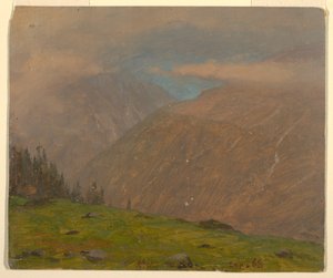 Italienische Alpen, September 1868 von Frederic Edwin Church