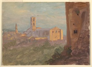 Italienische oder Schweizer Stadt, 1868