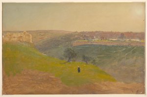 Jerusalem vom Ölberg, März 1868